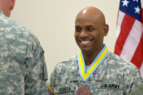 Ugandan National, LTC Joseph D’costa, A US Army Commander of 1st Battalion, 378th Infantry Regiment