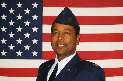 Dr. Ivan Edwards, a Ugandan, is a Major in the US Air Force, Serving as a Flight surgeon