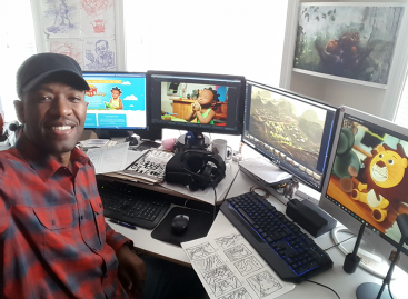 Solomon W. Jagwe ~ Creator of the Adventures of Nkoza & Nankya ~ Diaspora Animation Award Recipient