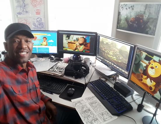 Solomon W. Jagwe ~ Creator of the Adventures of Nkoza & Nankya ~ Diaspora Animation Award Recipient